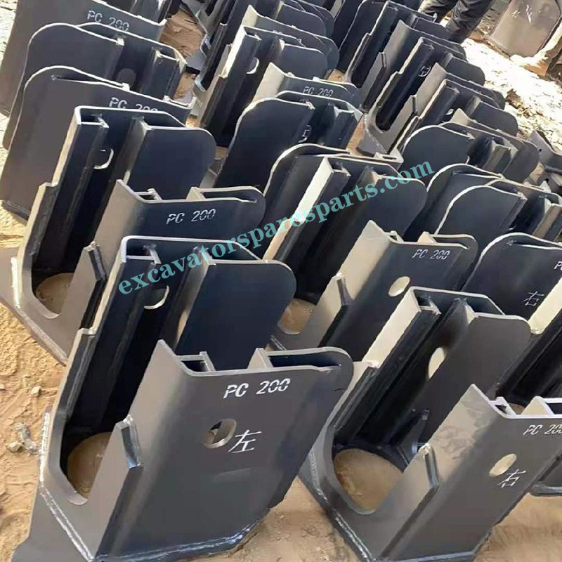 Phuộc trước bánh dẫn hướng máy đào E320 PC200 PC360 E307 DH55 bộ phận bánh đáp cho máy đào